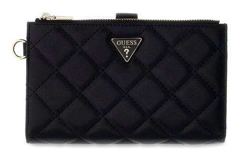 GUESS Juliet SLG Double Zip Organizer Black