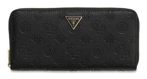GUESS Blake SLG Zip Around Wallet L Black Logo