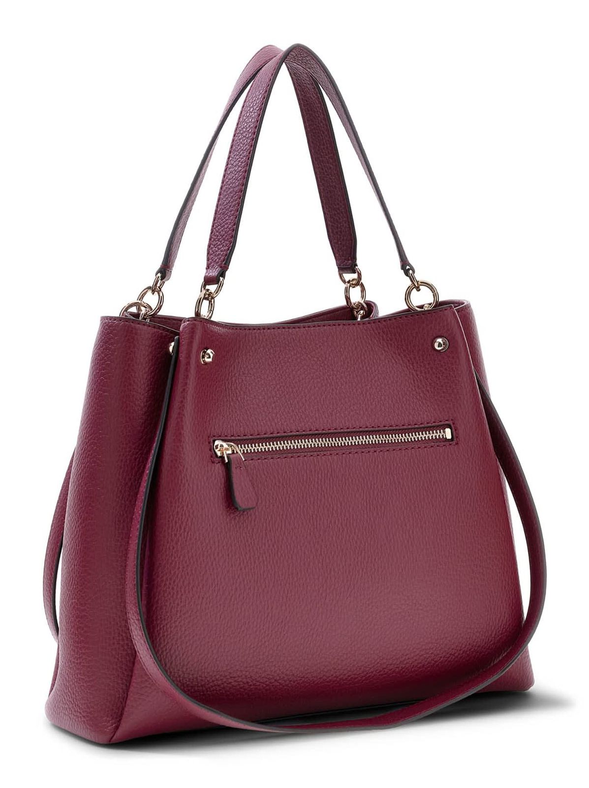 GUESS Lorella Girlfriend Tote Merlot GUESS Lorella Girlfriend Tote Merlot