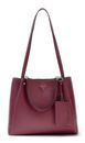 GUESS Lorella Girlfriend Tote Merlot GUESS Lorella Girlfriend Tote Merlot