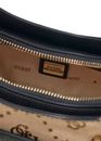 GUESS Dorothy Shoulder Bag Latte Logo / Black