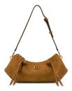 GUESS Allegra Shoulder Bag Cognac