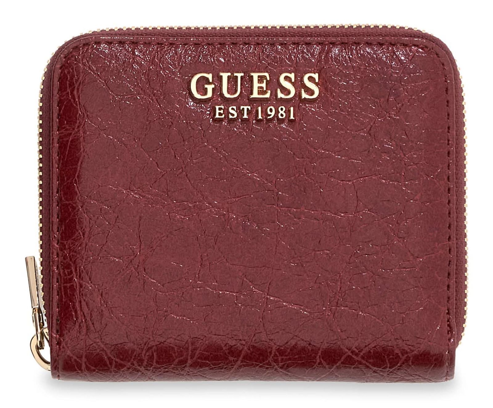 GUESS Antonia SLG Zip Around Wallet S Red