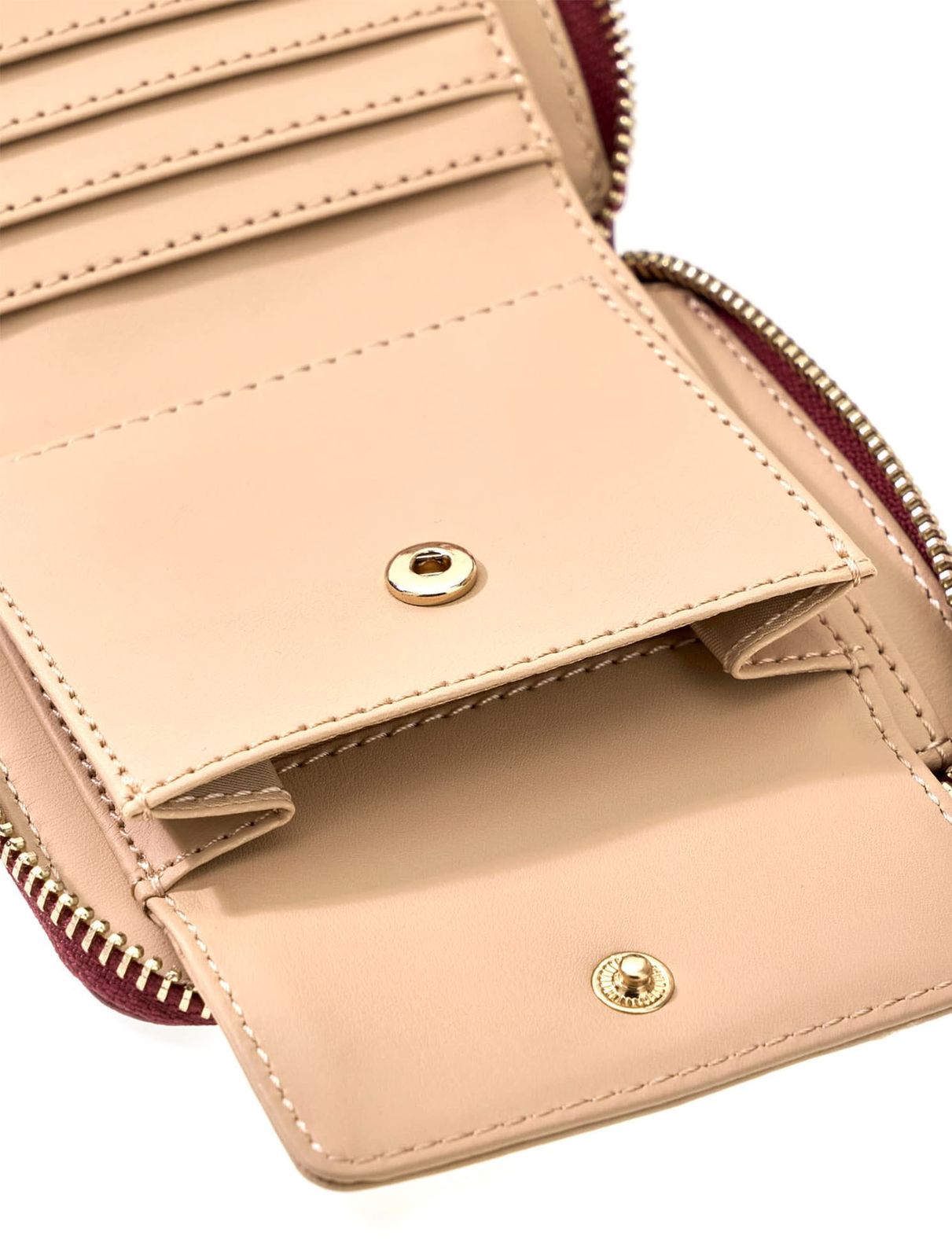 GUESS Antonia SLG Zip Around Wallet S Red GUESS Antonia SLG Zip Around Wallet S Red