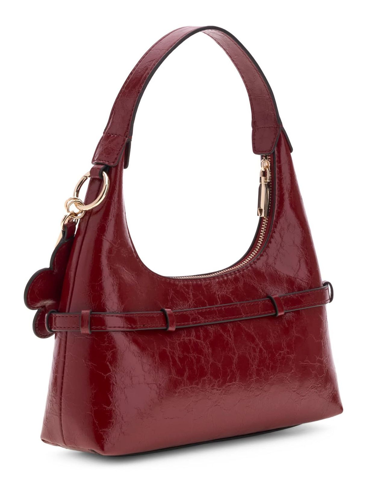 GUESS Taylor Mini Hobo Red GUESS Taylor Mini Hobo Red