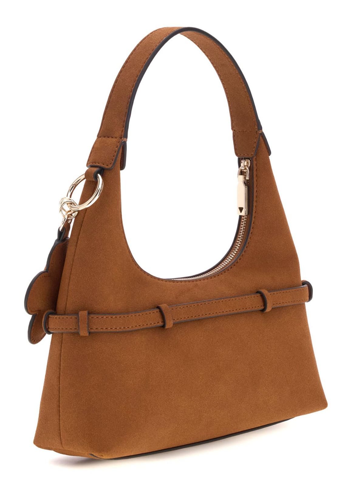 GUESS Taylor Mini Hobo Cognac GUESS Taylor Mini Hobo Cognac