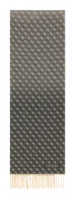 GUESS Scarf 60X180 Black Multi GUESS Scarf 60X180 Black Multi