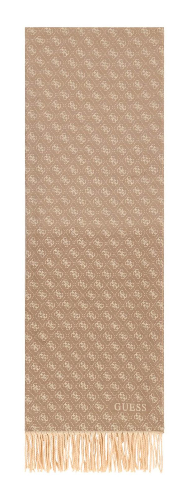 GUESS Scarf 60X180 Taupe Multi