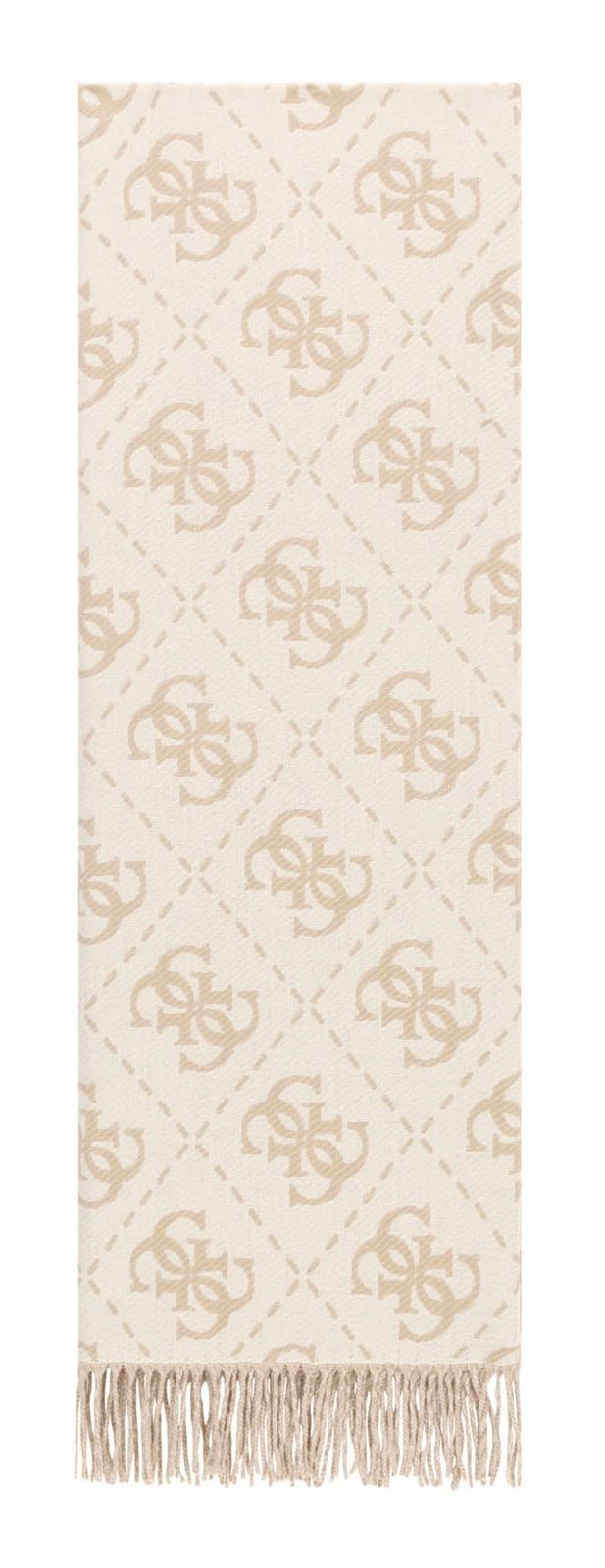 GUESS Scarf 70 x 190 Bone Logo