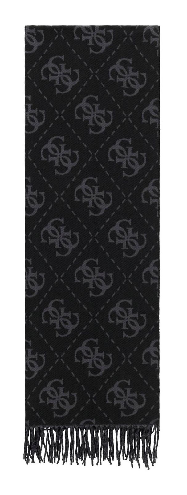GUESS Scarf 70 x 190 Coal Logo