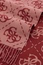 GUESS Scarf 70 x 190 Cinnamon Logo GUESS Scarf 70 x 190 Cinnamon Logo