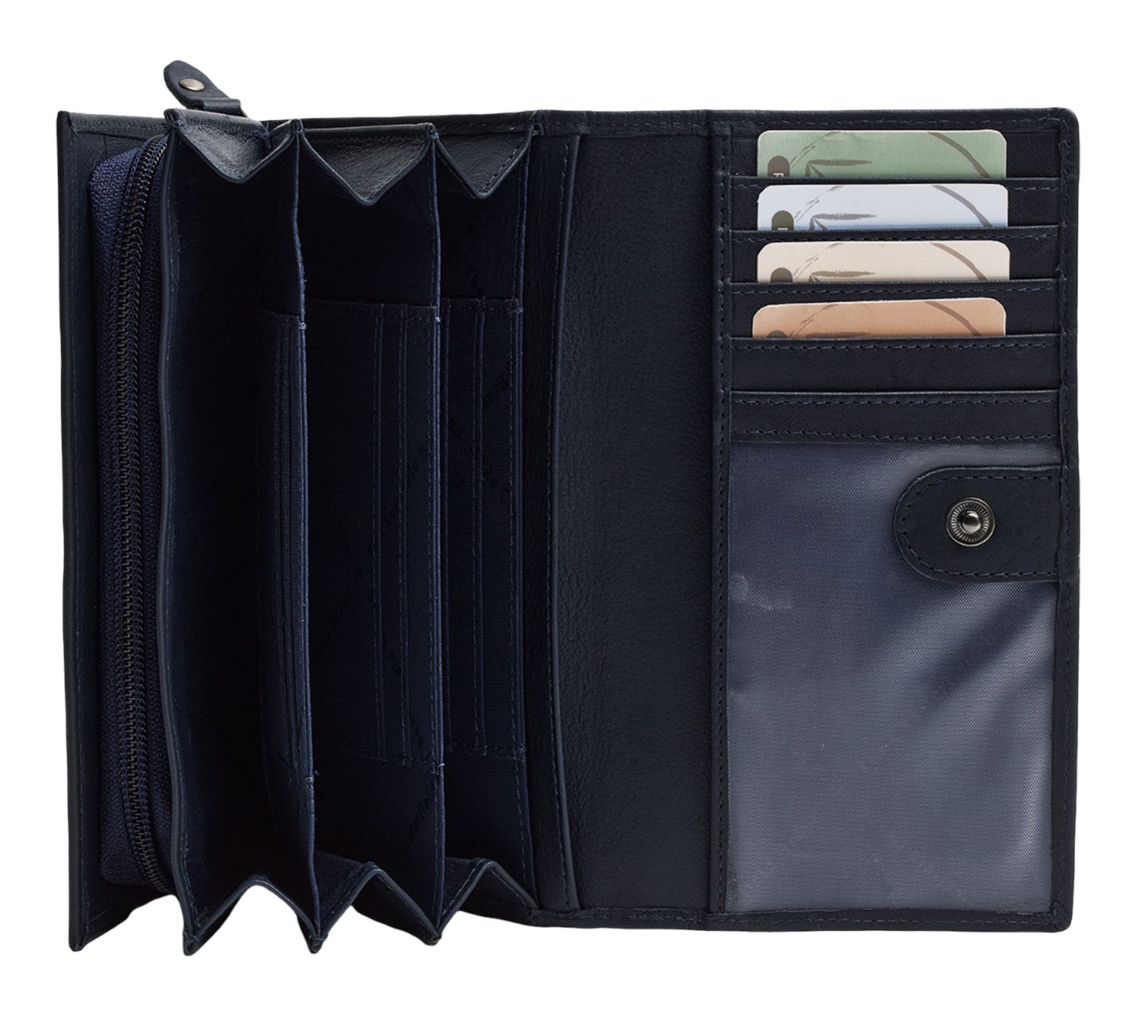 The Chesterfield Brand Valetta Ladies Wallet Navy The Chesterfield Brand Valetta Ladies Wallet Navy