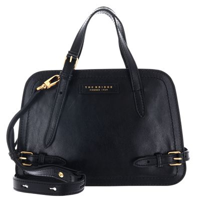 THE BRIDGE Monica Handbag Nero / Oro THE BRIDGE Monica Handbag Nero / Oro