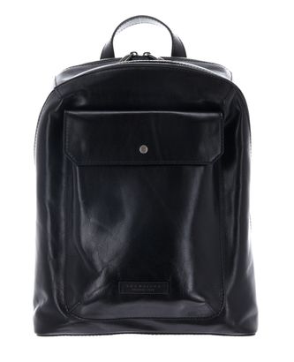 THE BRIDGE Mattia Backpack Nero / Palladio o Nickel