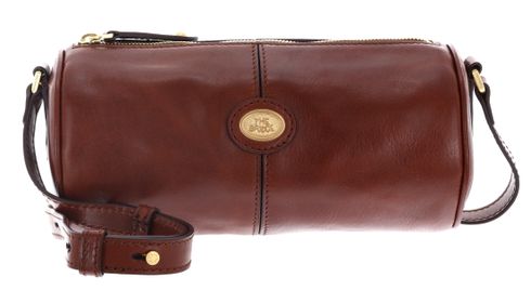 THE BRIDGE Stodo Barrel Bag Marrone 14 / Oro THE BRIDGE Stodo Barrel Bag Marrone 14 / Oro
