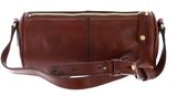 THE BRIDGE Stodo Barrel Bag Marrone 14 / Oro THE BRIDGE Stodo Barrel Bag Marrone 14 / Oro