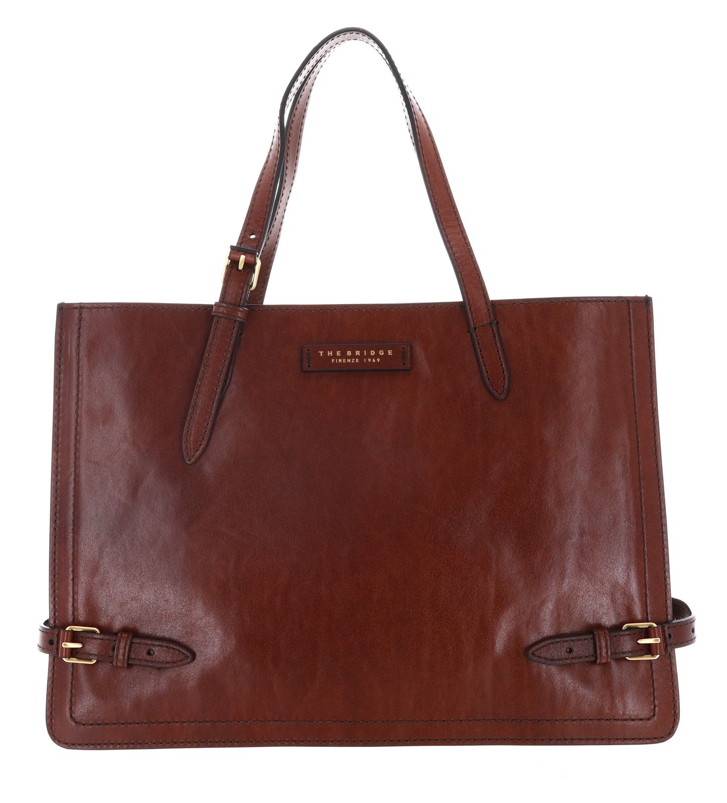 THE BRIDGE Monica Hand Bag Marrone 14 / Oro