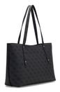 GUESS Brenton Top Zip Tote Coal Logo GUESS Brenton Top Zip Tote Coal Logo