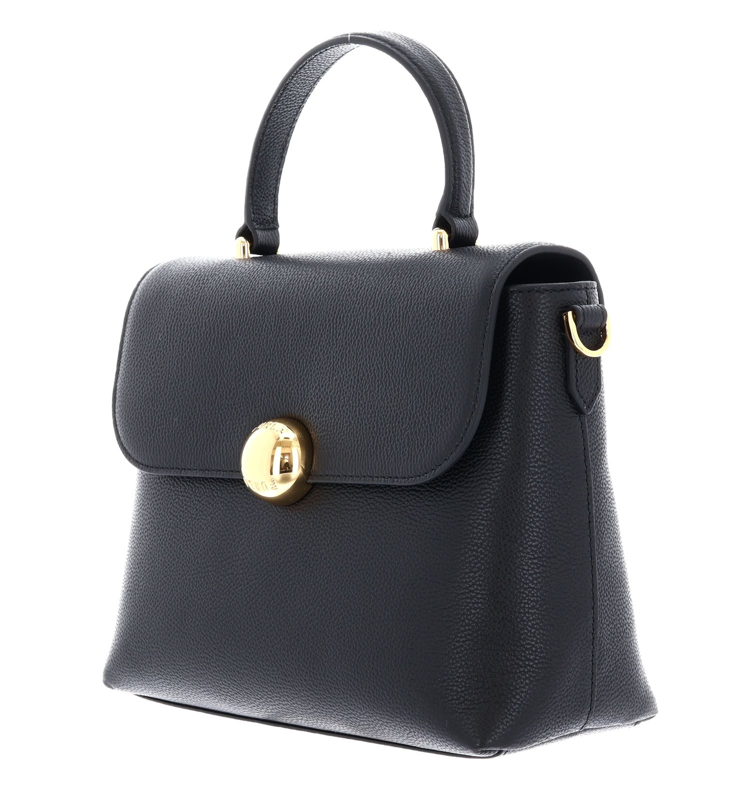 FURLA Vitello Night Moonlight Top Handle S Nero FURLA Vitello Night Moonlight Top Handle S Nero