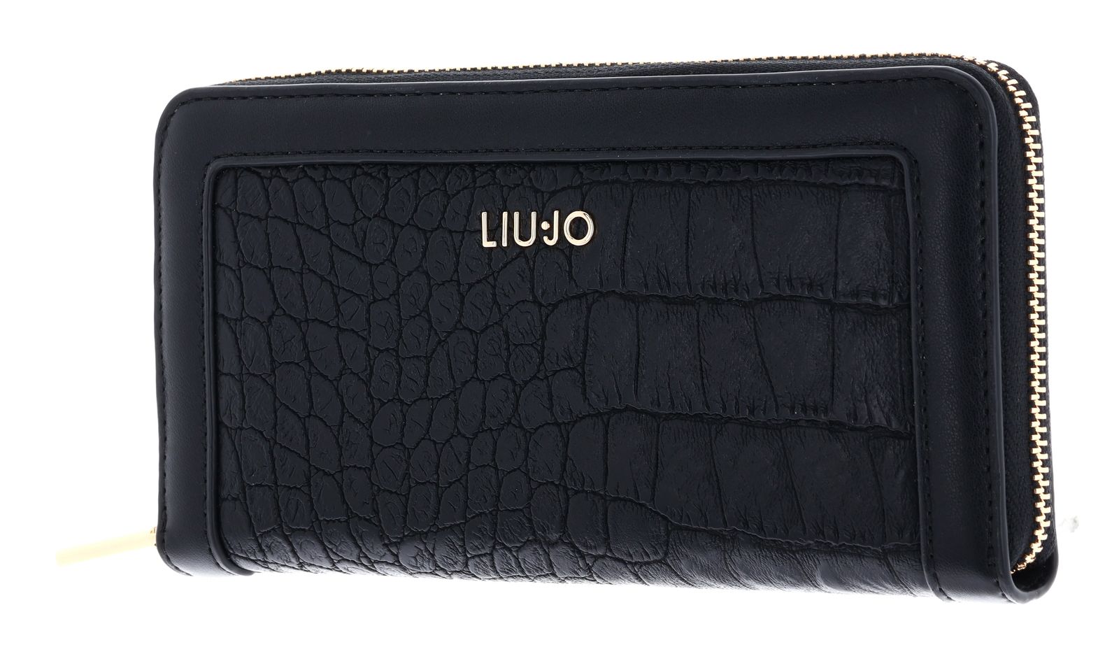 LIU JO Kaliska ECS Zip Around Wallet XL Nero