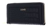 LIU JO Kaliska ECS Zip Around Wallet XL Nero LIU JO Kaliska ECS Zip Around Wallet XL Nero