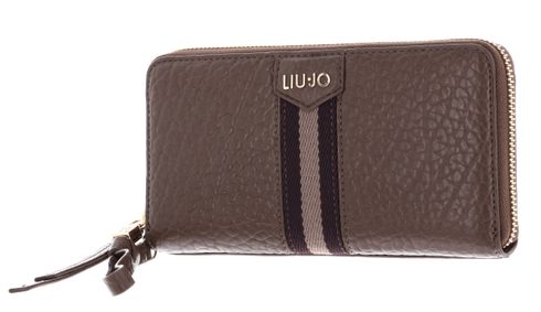 LIU JO Tilde Zip Around Wallet XL Dark Mocha