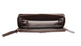 LIU JO Tilde Zip Around Wallet XL Dark Mocha LIU JO Tilde Zip Around Wallet XL Dark Mocha