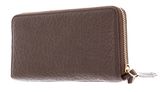 LIU JO Tilde Zip Around Wallet XL Dark Mocha LIU JO Tilde Zip Around Wallet XL Dark Mocha