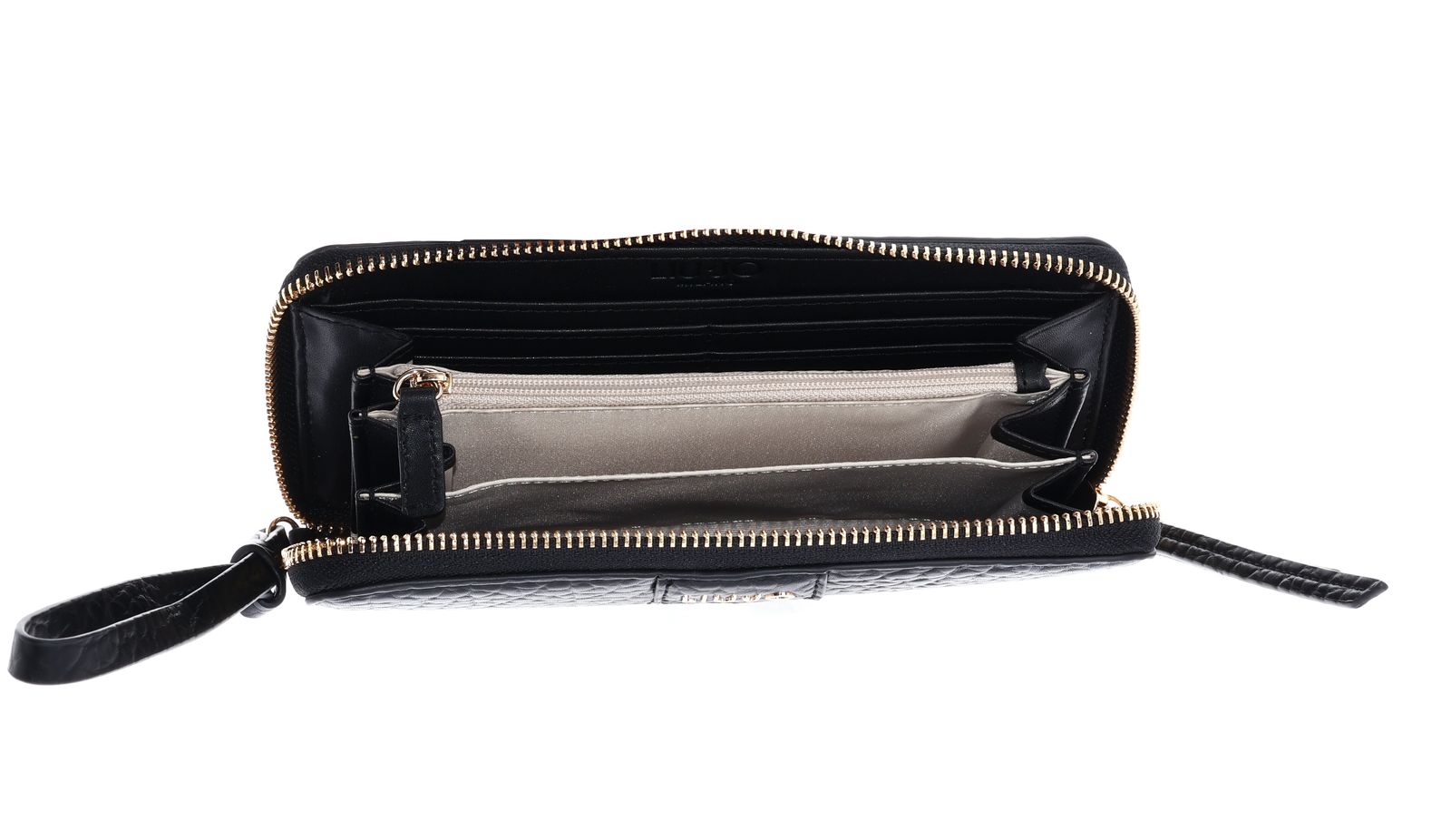 LIU JO Tilde Zip Around Wallet XL Nero LIU JO Tilde Zip Around Wallet XL Nero