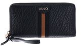 LIU JO Tilde Zip Around Wallet XL Nero LIU JO Tilde Zip Around Wallet XL Nero