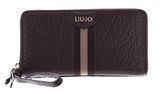 LIU JO Tilde Zip Around Wallet XL Red Aubergine LIU JO Tilde Zip Around Wallet XL Red Aubergine