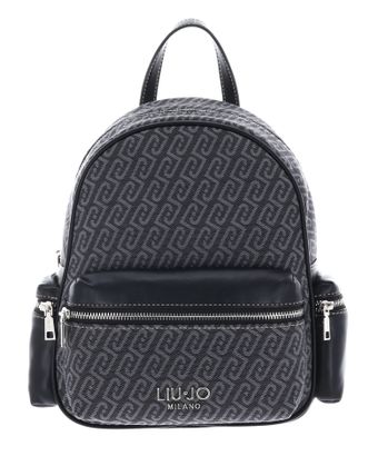 LIU JO Evrim Backpack M Nero LIU JO Evrim Backpack M Nero