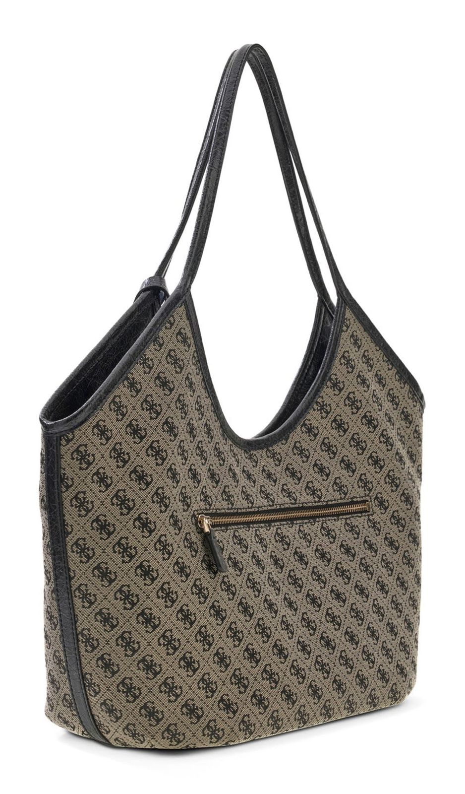 GUESS Samantha Girlfriend Tote Black Logo GUESS Samantha Girlfriend Tote Black Logo
