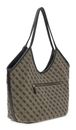 GUESS Samantha Girlfriend Tote Black Logo GUESS Samantha Girlfriend Tote Black Logo