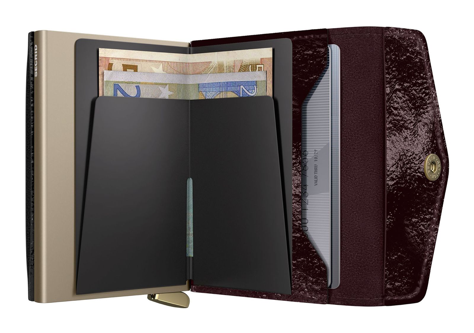 Secrid Premium Envelope Wallet+ Naplak Plum Secrid Premium Envelope Wallet+ Naplak Plum