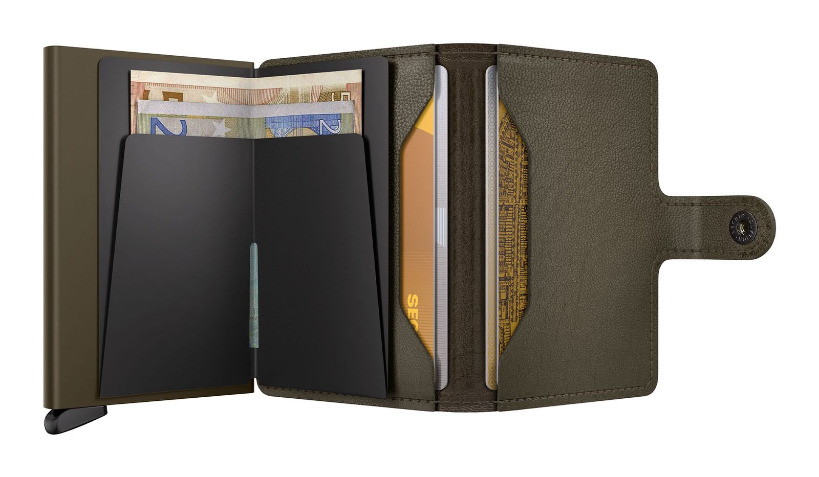 Secrid Premium Miniwallet+ Emboss Lines Cedar Secrid Premium Miniwallet+ Emboss Lines Cedar