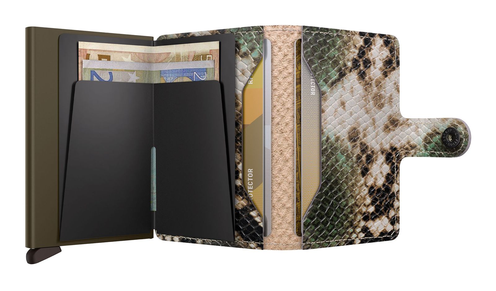 Secrid Miniwallet Serpent Green Secrid Miniwallet Serpent Green