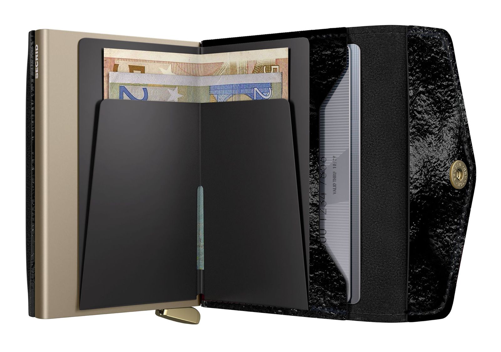 Secrid Premium Envelope Wallet+ Naplak Black Secrid Premium Envelope Wallet+ Naplak Black