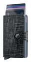 Secrid Miniwallet Palmellato Black Secrid Miniwallet Palmellato Black