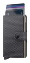 Secrid Miniwallet Pyramid Grey Secrid Miniwallet Pyramid Grey