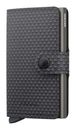 Secrid Miniwallet Pyramid Grey Secrid Miniwallet Pyramid Grey