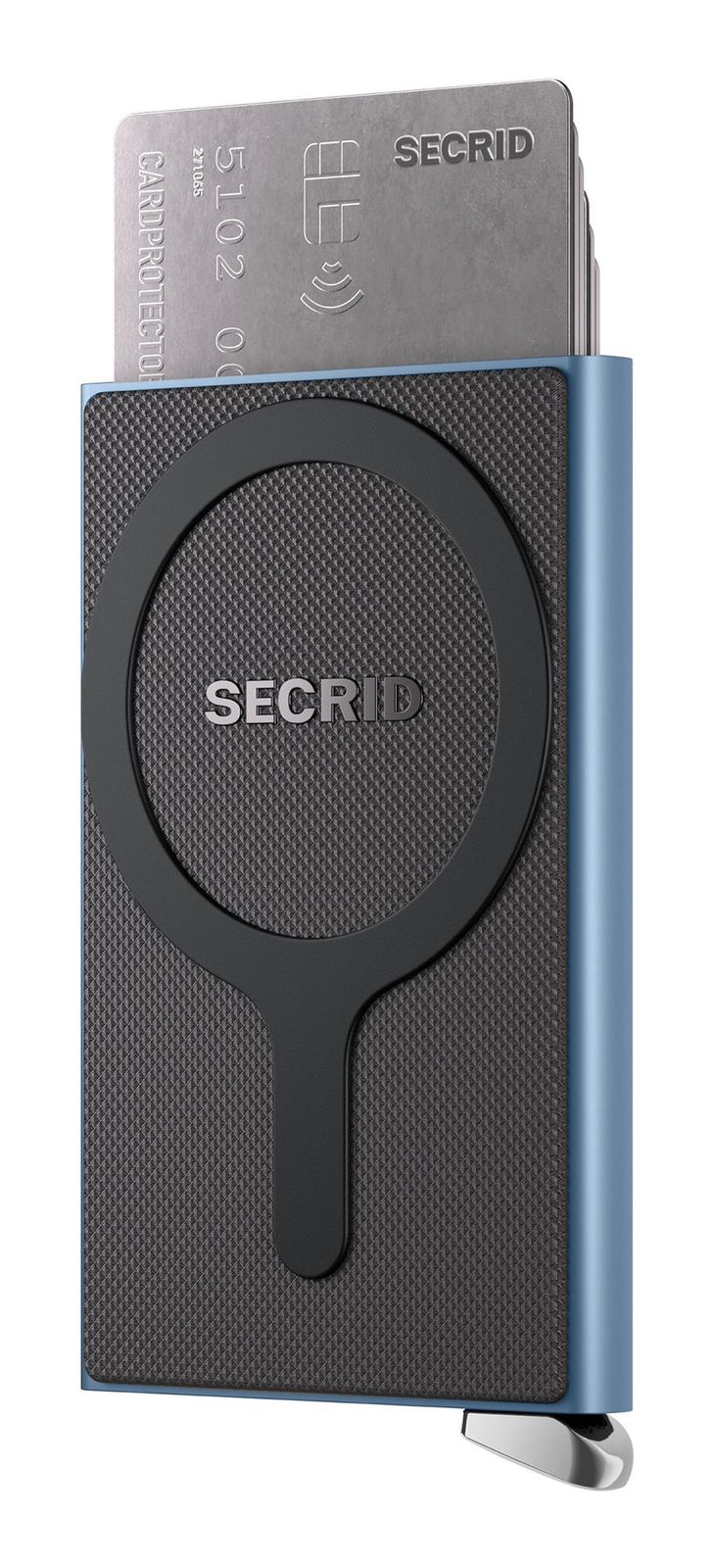 Secrid Premium Cardprotector+ Fluted For MagSafe Ice Blue Secrid Premium Cardprotector+ Fluted For MagSafe Ice Blue