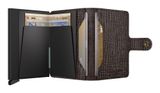 Secrid Miniwallet Palmellato Brown Secrid Miniwallet Palmellato Brown