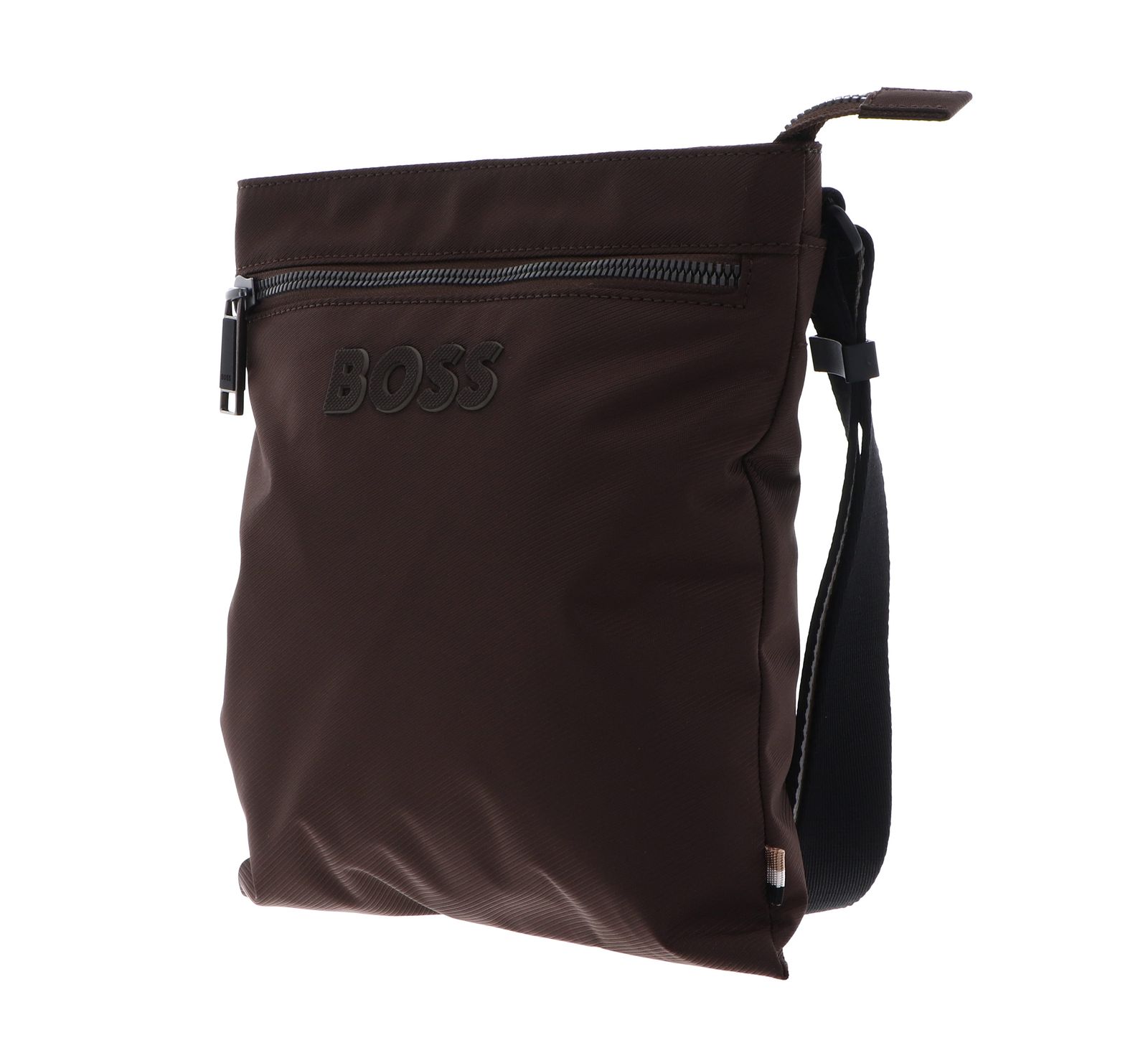 BOSS Catch 3.0 NW Zip Crossbody Dark Brown BOSS Catch 3.0 NW Zip Crossbody Dark Brown