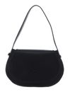 BOSS Anett Big Flap Shoulder Bag Black BOSS Anett Big Flap Shoulder Bag Black