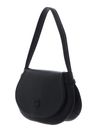BOSS Anett Big Flap Shoulder Bag Black BOSS Anett Big Flap Shoulder Bag Black