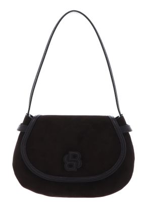 BOSS Anett Flap Shoulder Bag Dark Brown
