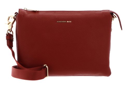 MANDARINA DUCK Mellow Leather Crossover Bag Havana