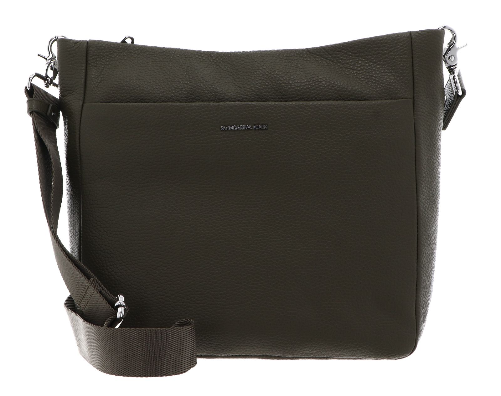 MANDARINA DUCK Mellow Leather Crossover Bag Winter Olive