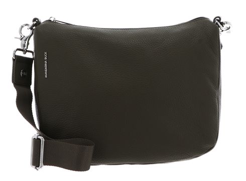 MANDARINA DUCK Mellow Leather Hobo Bag Winter Olive